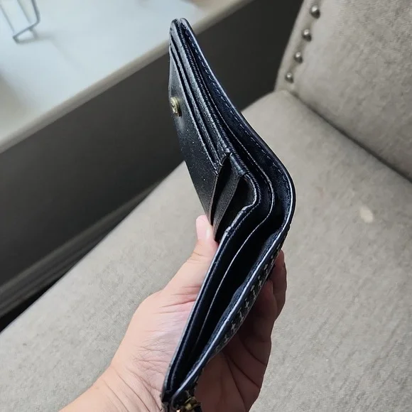 Fossil Wallet blue purple stripes - Picture 5 of 5